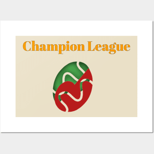 Champion League Posters and Art